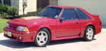 92 Mustang GT - Red