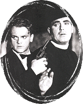 James cagney and Pat O'Brien in Angels with Dirty Faces