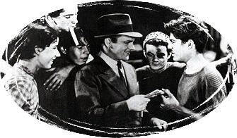 Cagney among the "Angels"