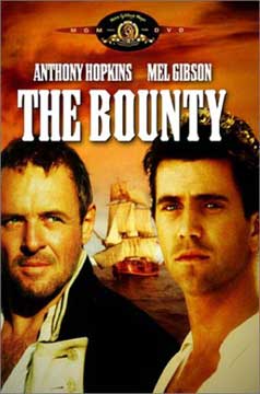 Mutiny on the Bounty with mel Gibson and Anthony Hopkins