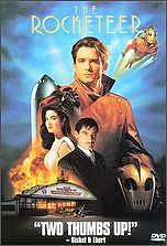Rocketeer poster with Bill Cambell, Jennifer Connelly and Timothy Dalton