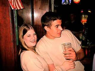 [ Kim and Some Hottie ]