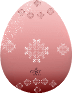 Egg with ornaments
