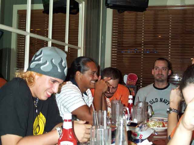 The Sober Ones laughing over something us Drunk Ones didn't catch