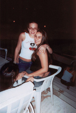 Me and Rara playing out one of her many fantasies. 