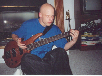 Matt and his baby.