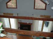 View from upstairs