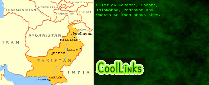 Pakistan map