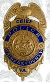 Fairfax Police Badge