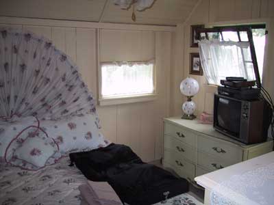 Master Bedroom - Please excuse our luggage!