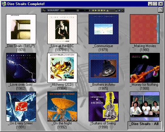 Example of PlayMPCD display