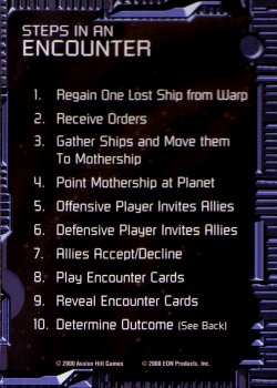 Steps in an Encounter
