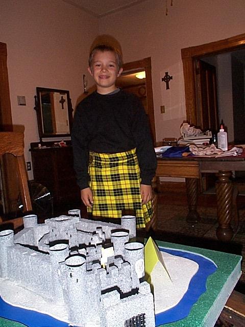 Garrett (Powerful With A Spear)&nbsp; - age 9.