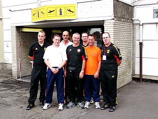 Goodby Netherlands / German delegation at Brussles Military Airport, click Thumb for enlargement