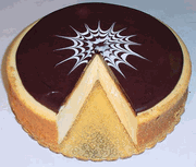  chocolate topped