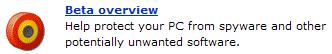 Microsoft AntiSpyware