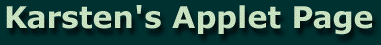 Game Applets