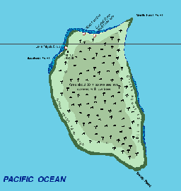 New Map of Henderson Island 1997
