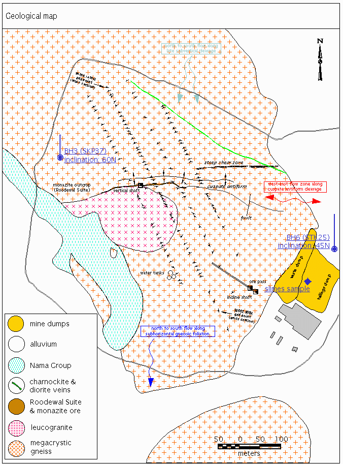 Steenkampskraal geologic map
