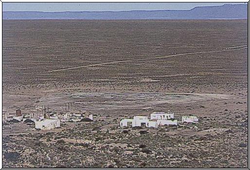 Steenkampskraal mine buildings and slime dumps
