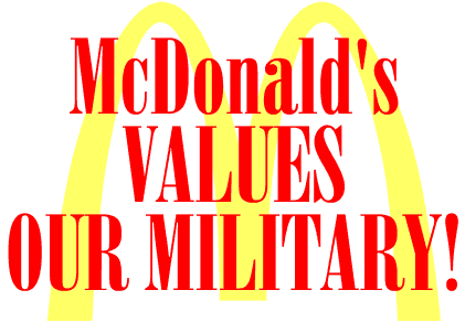 This is not a pisstake, it is a real McDonalds advert from the US