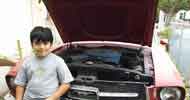The new owner inspecting the purchase