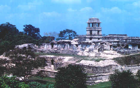 Palenque,Maya ruins,foto televideo.com