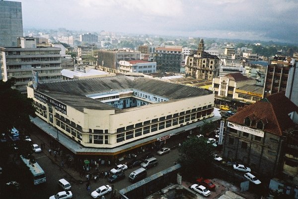 A view of Moi avenue & Cabral St.