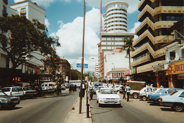 A Nairobi street  scene