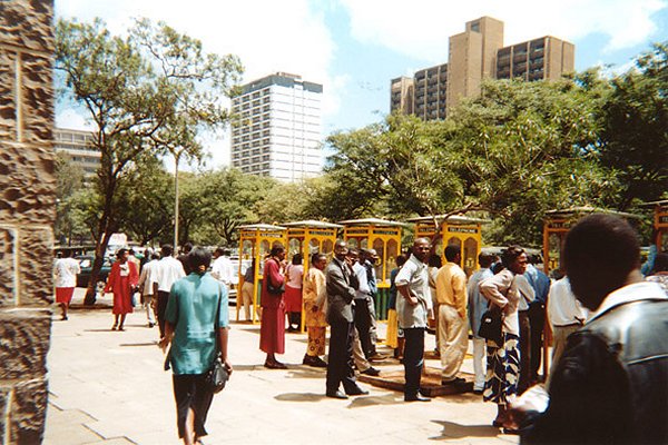 A Nairobi street scene