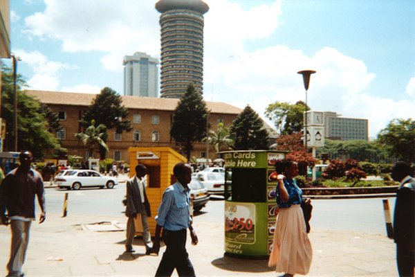 A Nairobi street scene