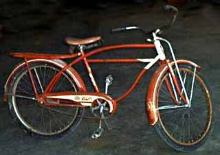 flat tyre on bike