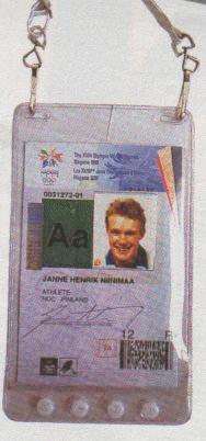 Niinimaa's Olympic Badge