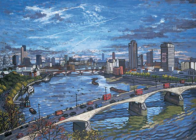WaterlooBridgeandtheCity