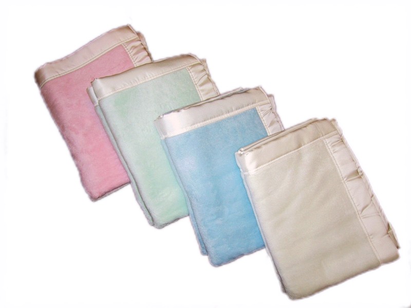 Baby Silk Blanket 100 pure silk, imported, 40" x 40" with