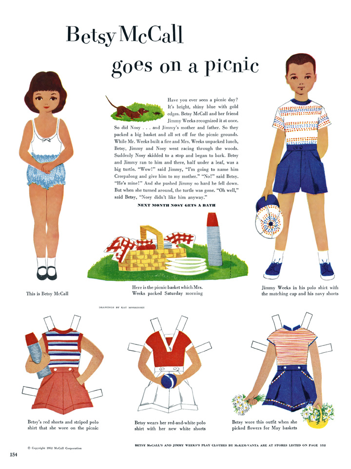 Betsy McCall A Paper Doll Story Book