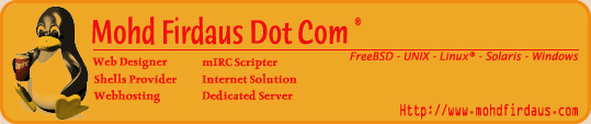 Mohd Firdaus Dot Com �