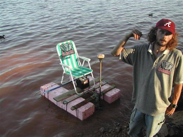 Redneck bass boat