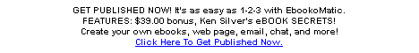 Publish your book with eBookoMatic!