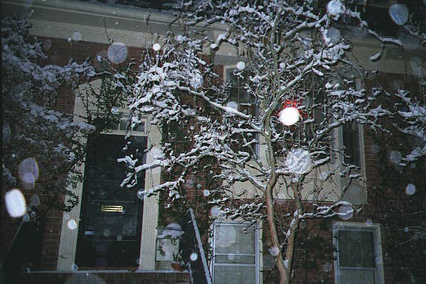 Kenton Square in Snowfall, 12/2000
