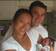 Baby Isabella with Tio and DeeDee