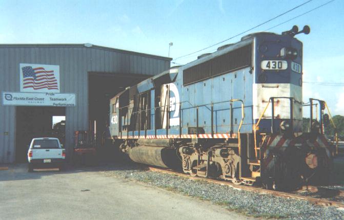  FEC #430 in 2002 at Bowden Yard, Jacksonville