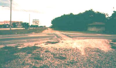 Old Grade Crossing South of Miami
