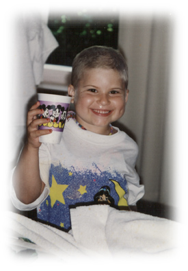 We can help families who have a child with cancer
