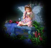 Sitting Angel
