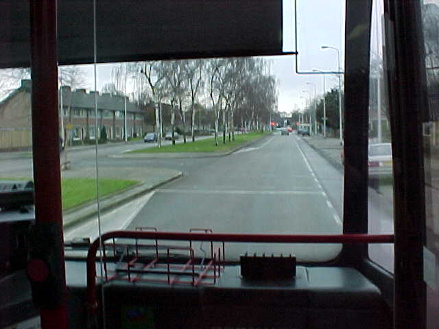 on our way to the train station in Eindhoven