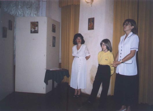 At the Regimental Church - Tihvin - 1999