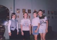 Brest - 1999; George with friends