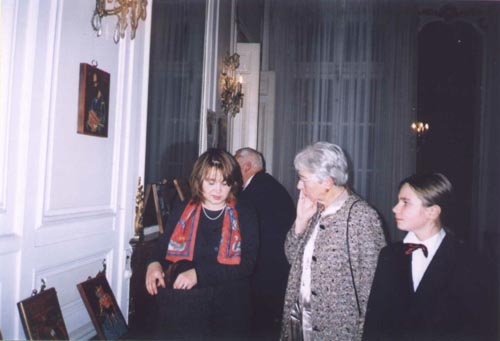 Mrs Esi For, Mrs Paula Savova and George
