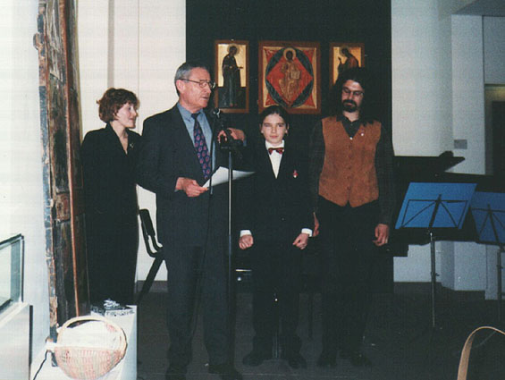 S. Bauer, Dr. Jude, George Panayotov and George Donchev